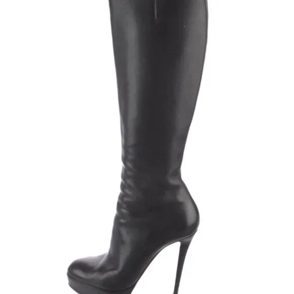 Christian Louboutin Bianca Botta leather platform boot - Picture 9 of 9